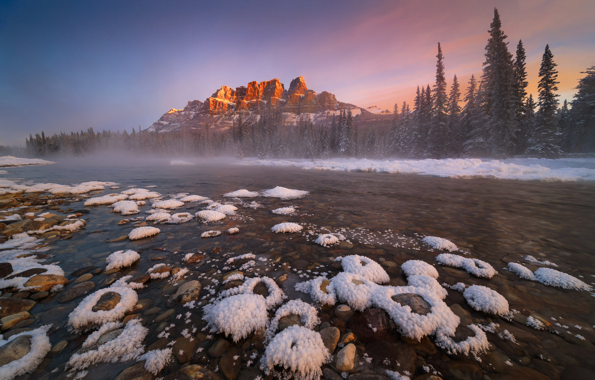 castle mountain Poster och Canvastavla