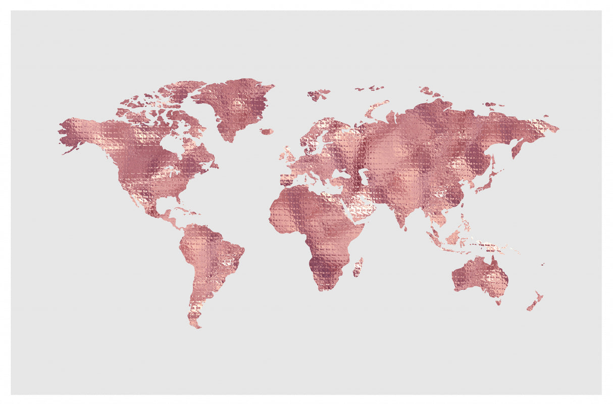World Map No.2 Poster och Canvastavla