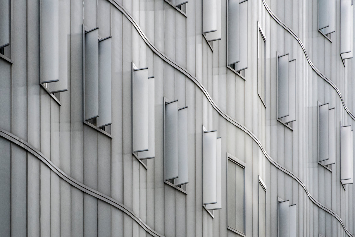 Facade waves Poster och Canvastavla