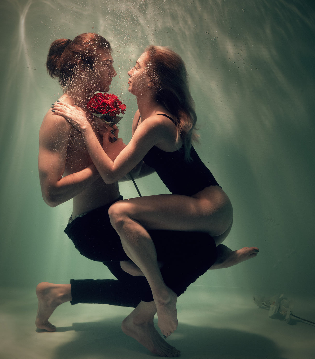 Fall in love underwater Poster och Canvastavla