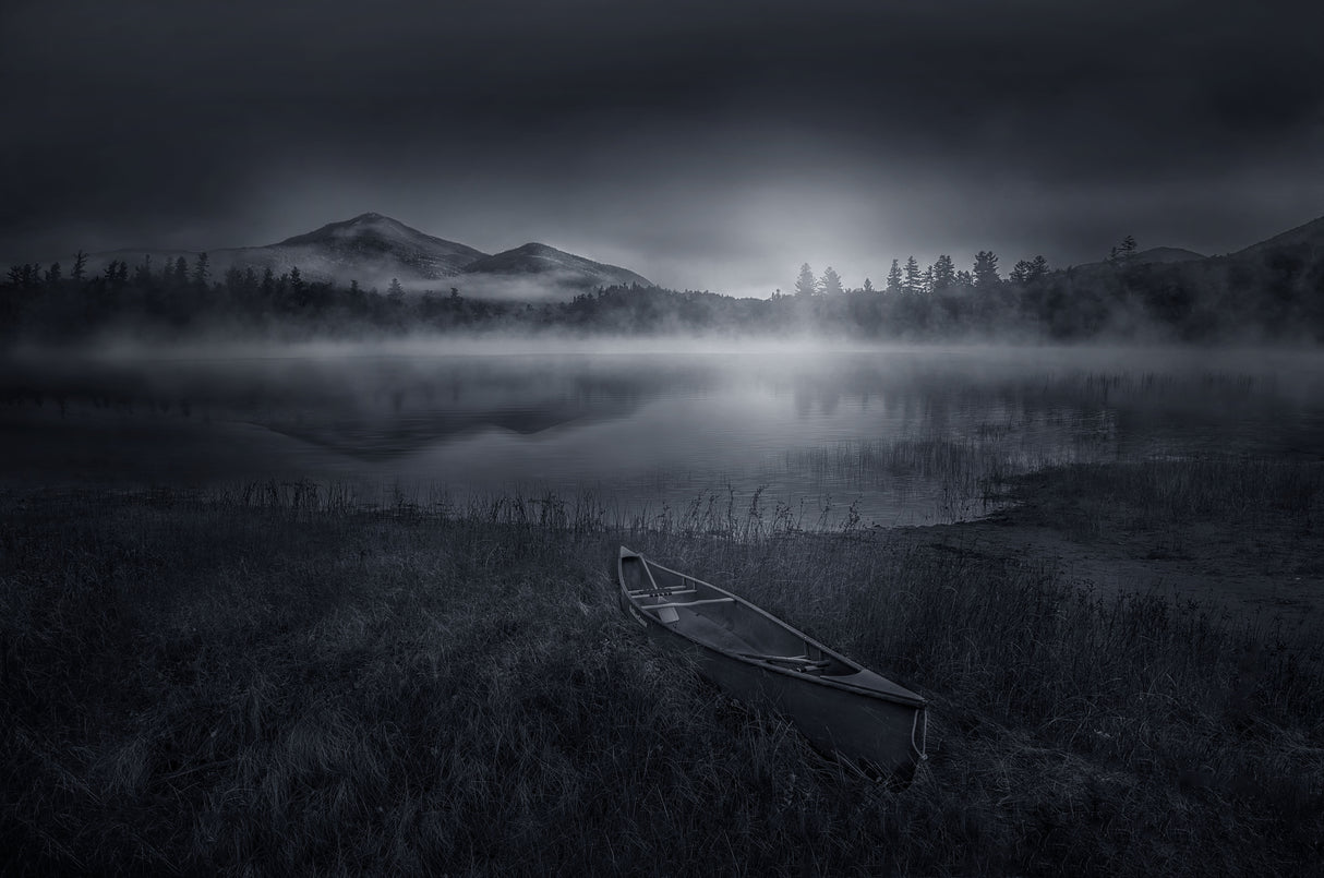 Morning Mist Poster och Canvastavla