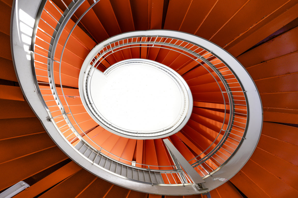 orange helix Poster och Canvastavla