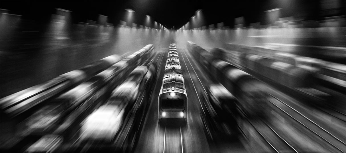 The train. Poster och Canvastavla
