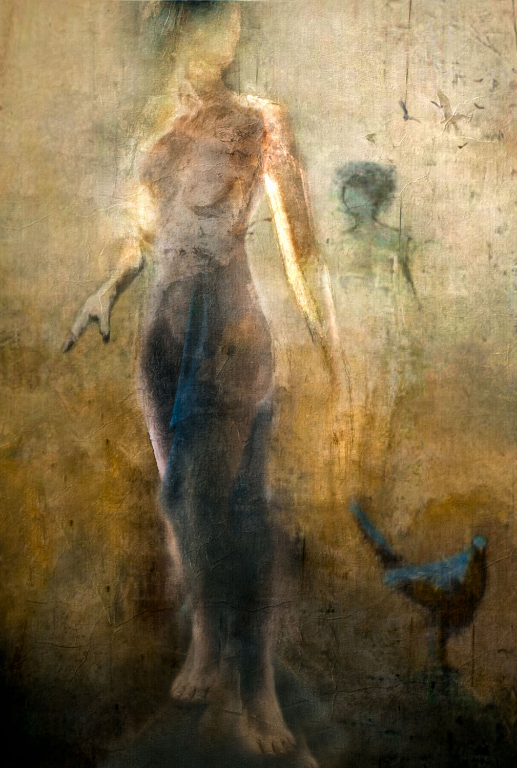 '....And all I see are strangers faces....' Poster och Canvastavla