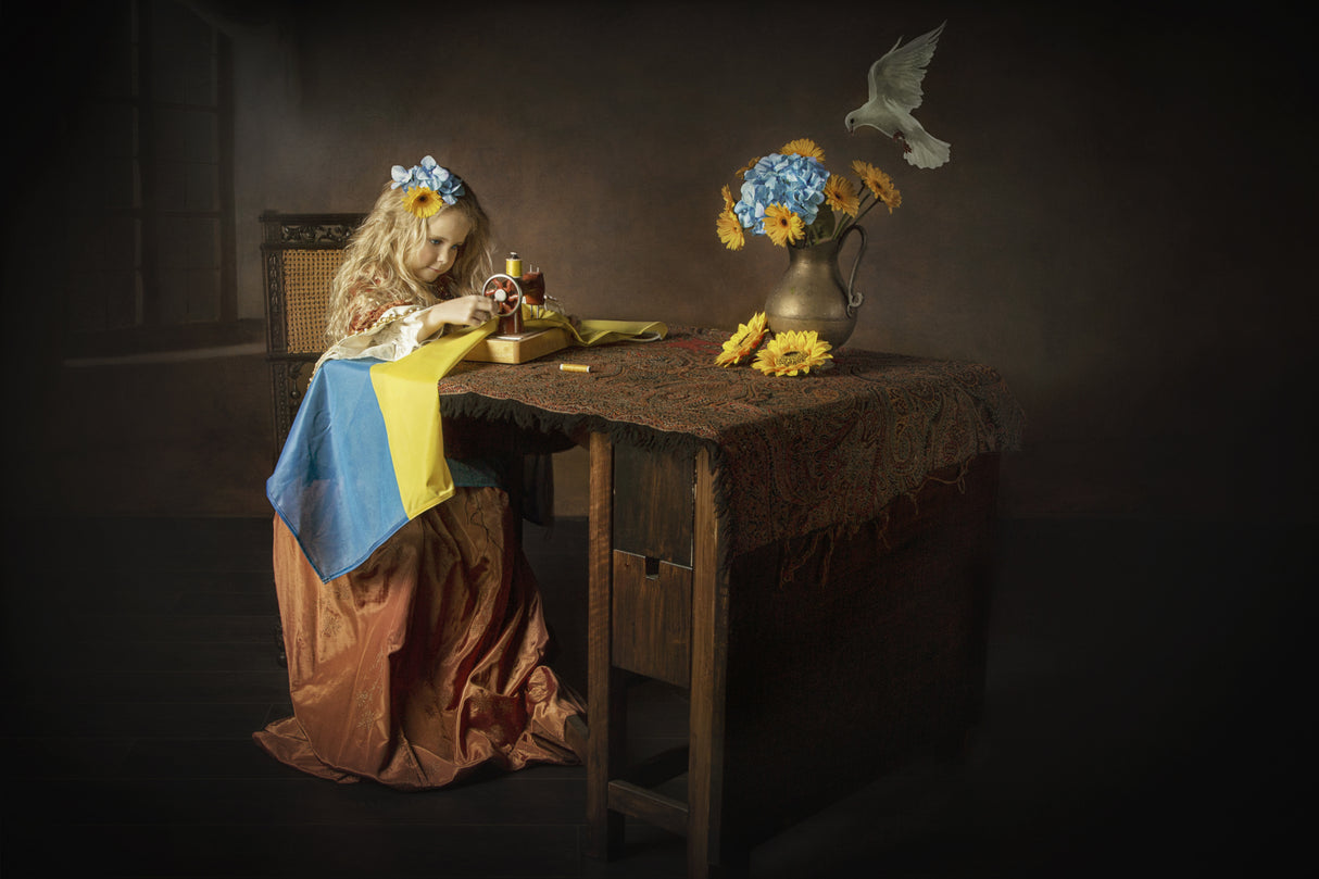 for the victims in the Ukraine Poster och Canvastavla