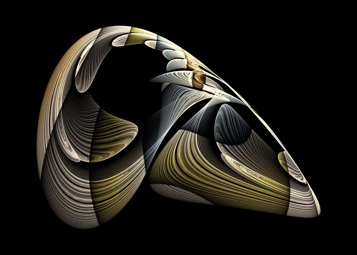 Fossil Layers Poster och Canvastavla