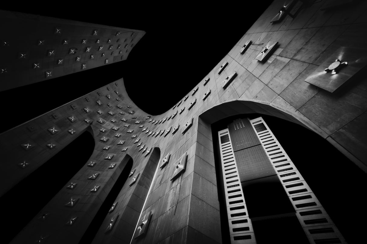 Curves from Safat Square Poster och Canvastavla