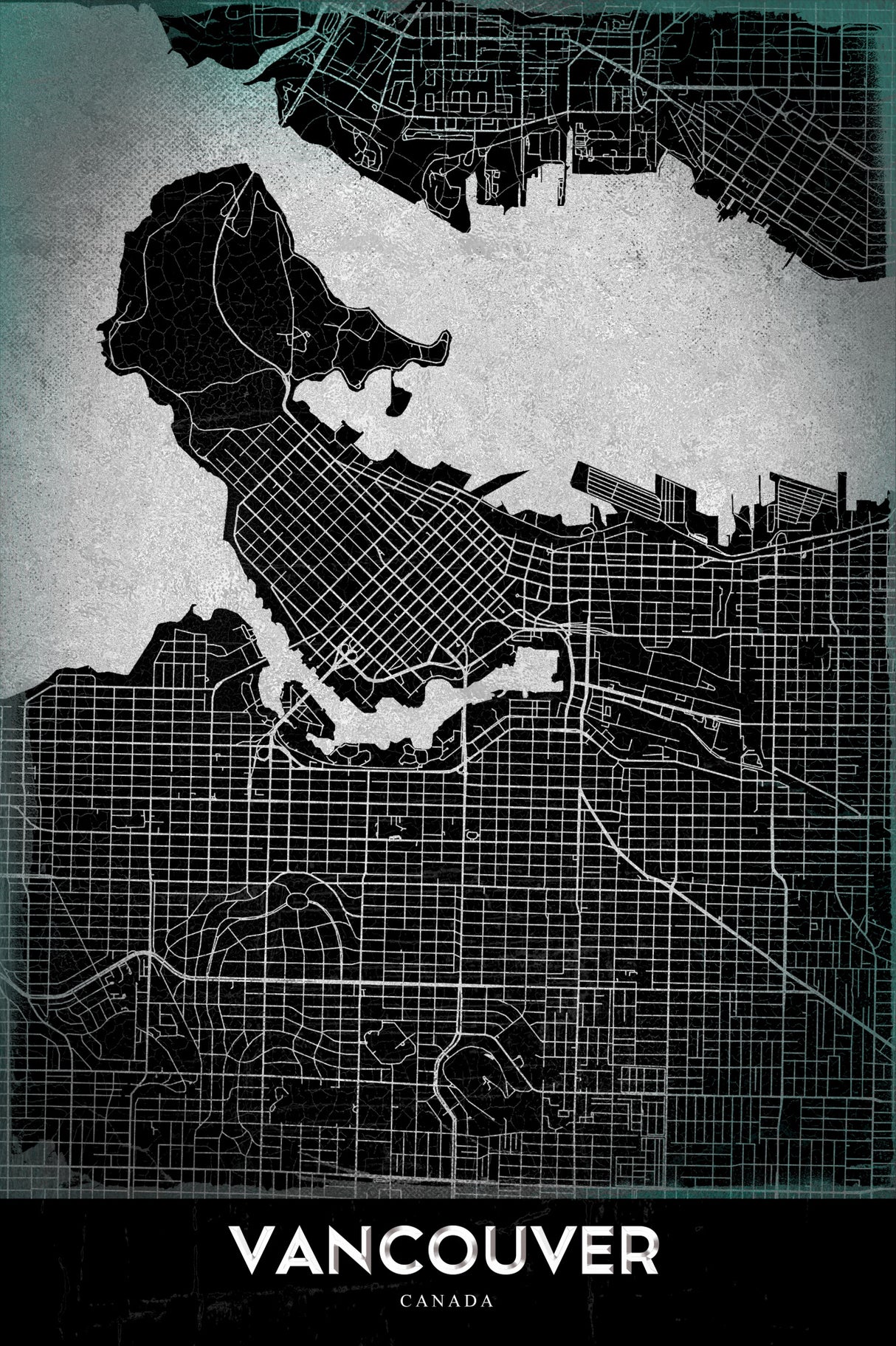 VANCOUVER Poster och Canvastavla