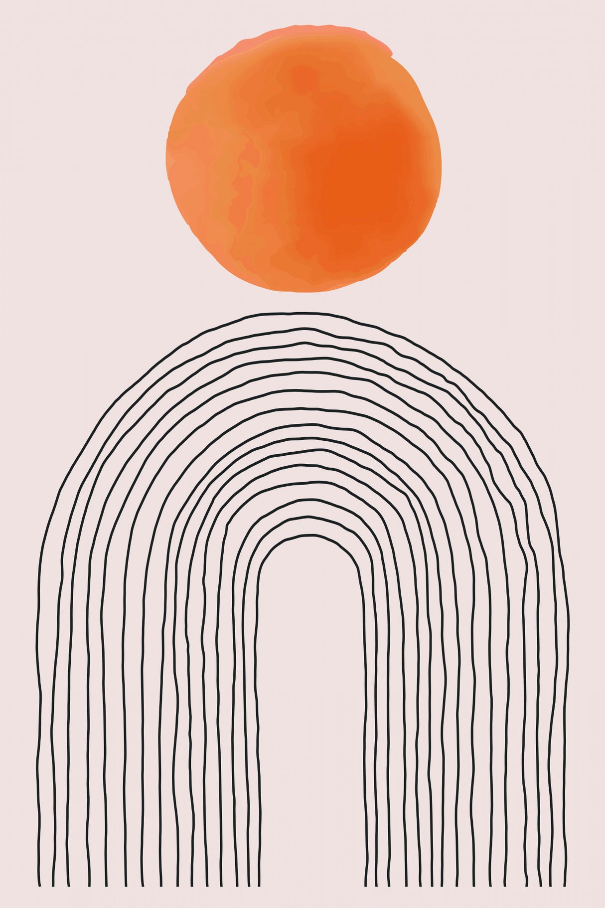 Easy Sun #2 Poster och Canvastavla
