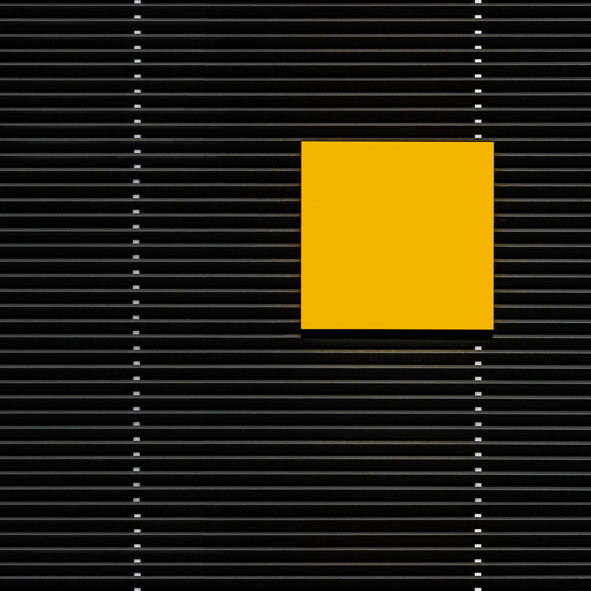 Yellow square Poster och Canvastavla