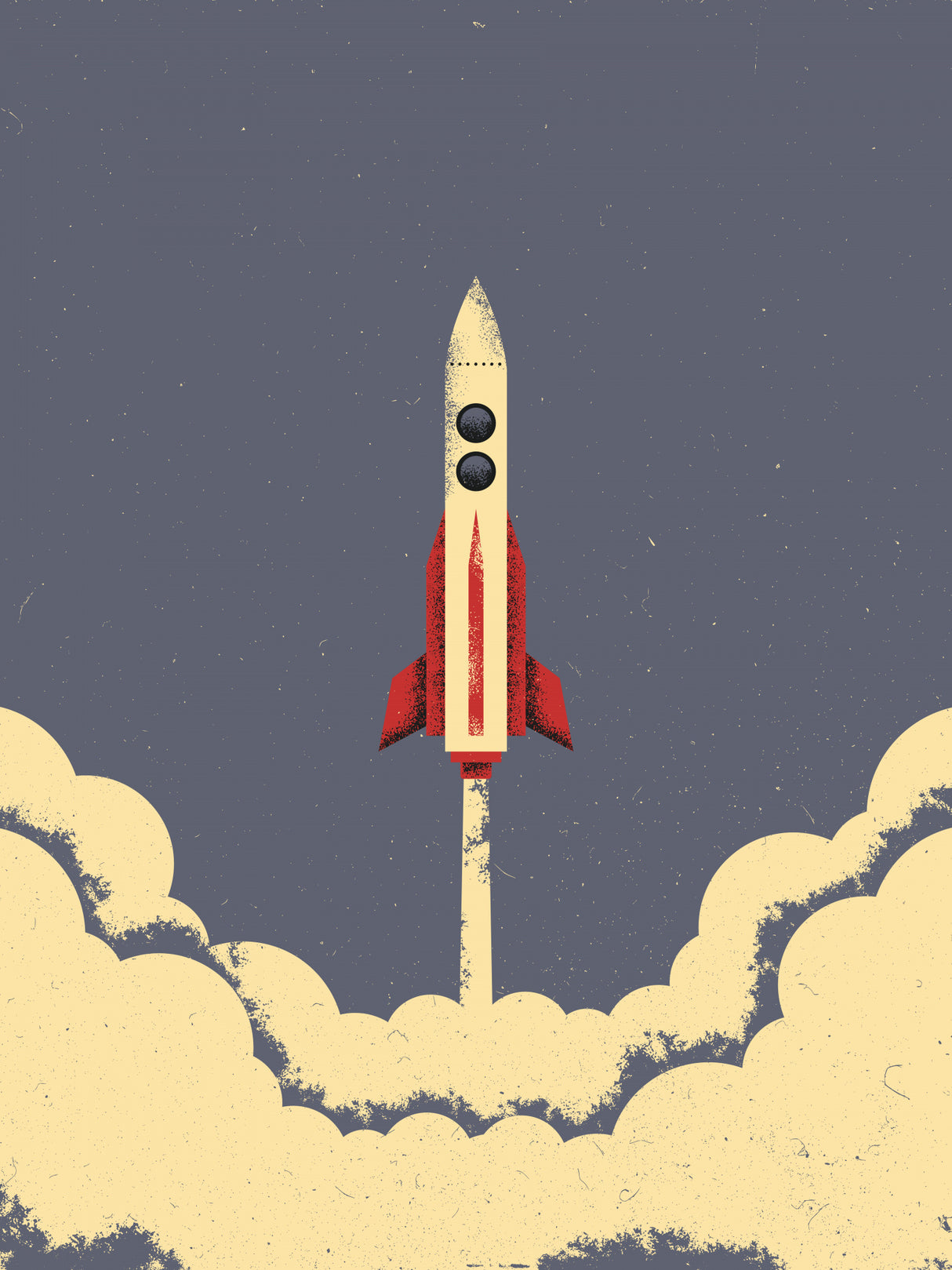 Rocket Poster och Canvastavla