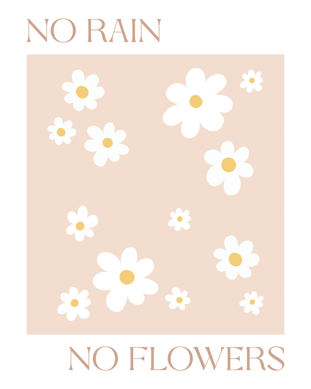 Flowers No3 Poster och Canvastavla