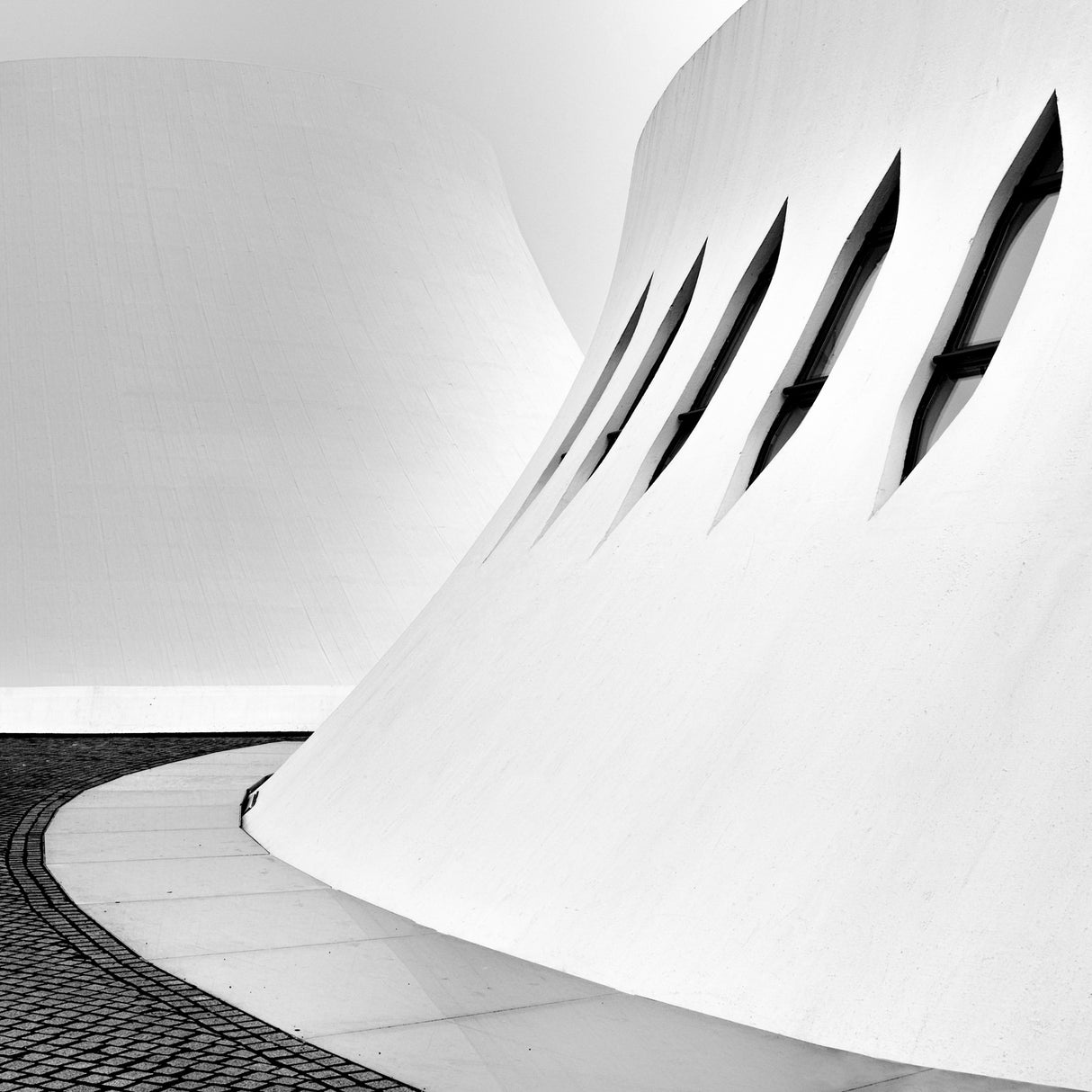 Curves and Windows Poster och Canvastavla