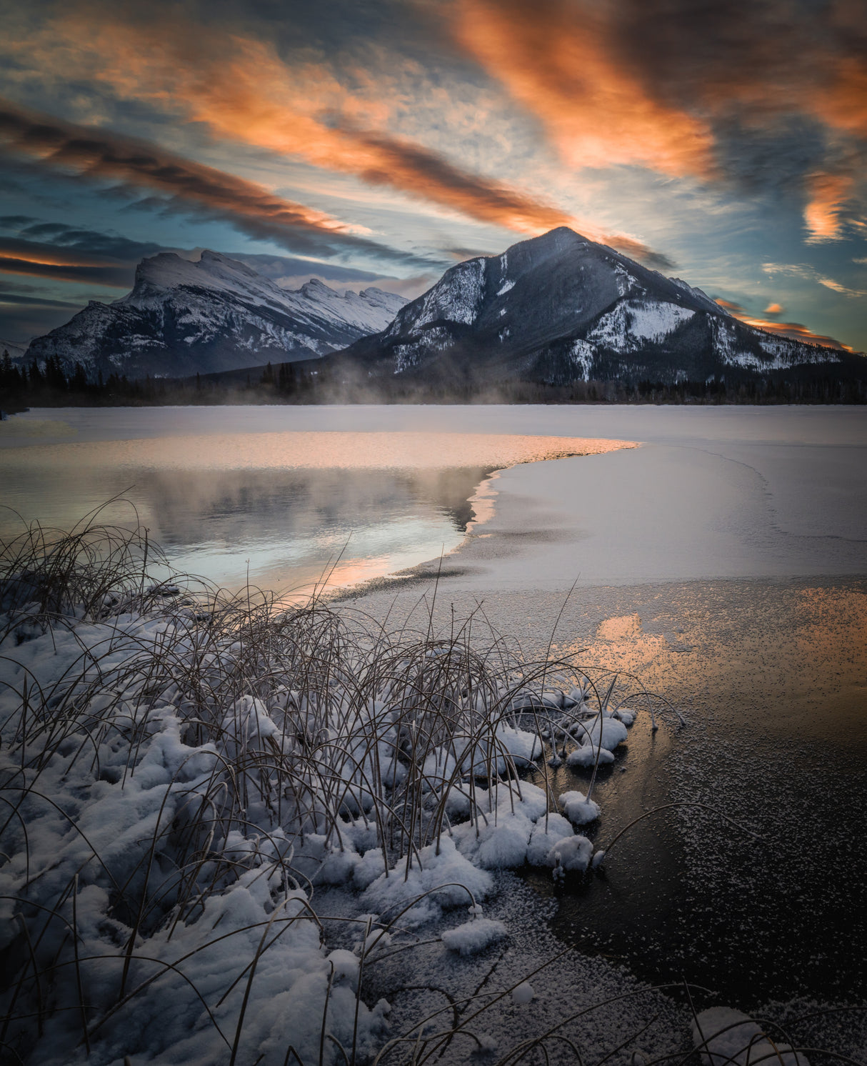 A winter morning Poster och Canvastavla