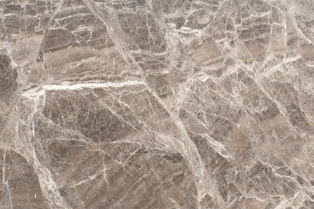 Emperador Brown Marble II Poster och Canvastavla