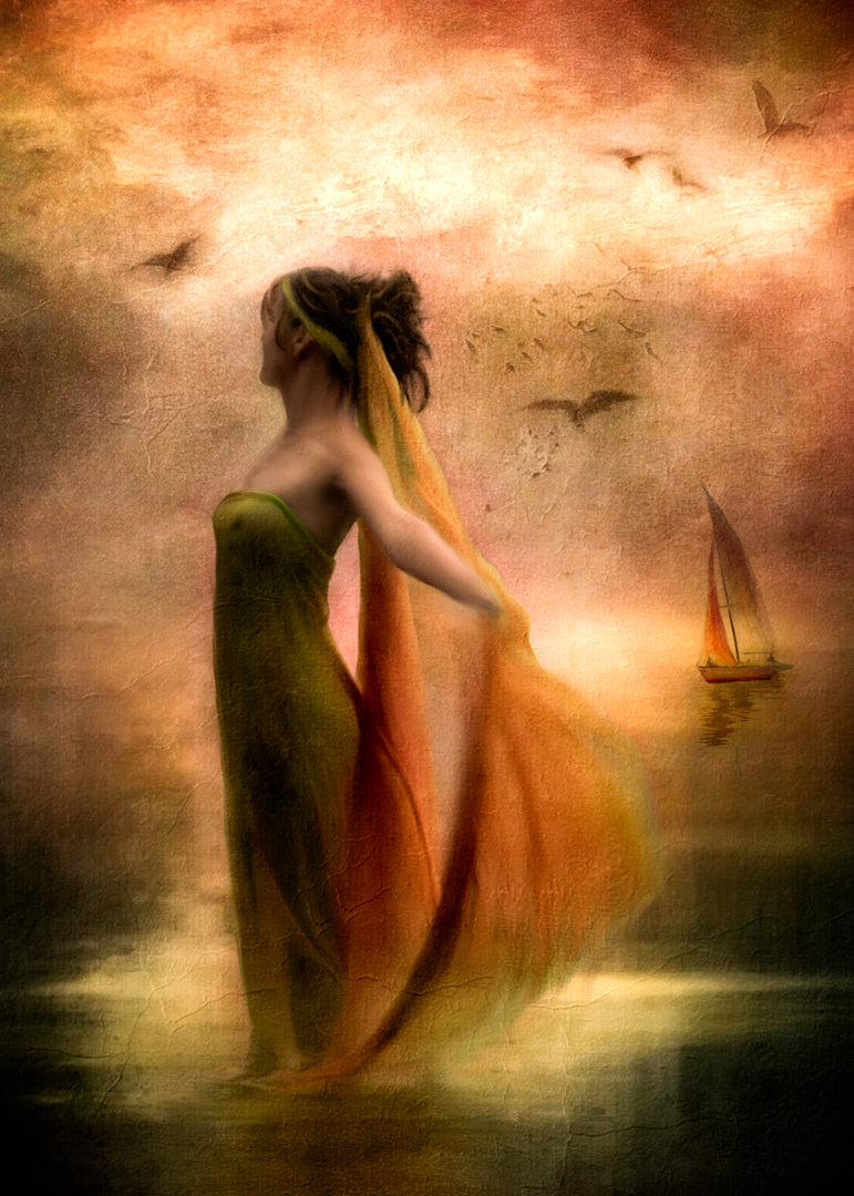 ‘...the call of the sea...’ Poster och Canvastavla