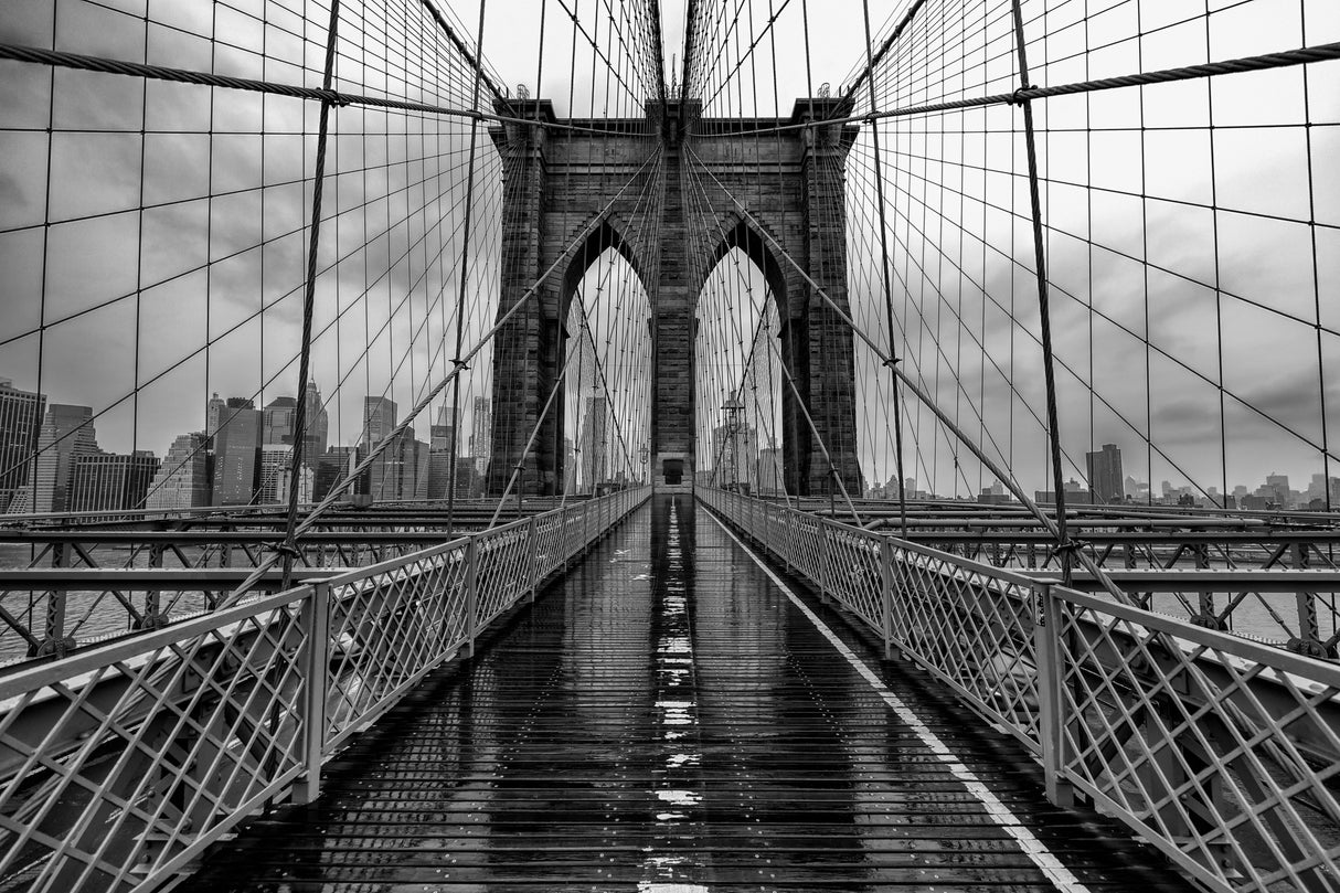 Brooklyn Bridge Poster och Canvastavla