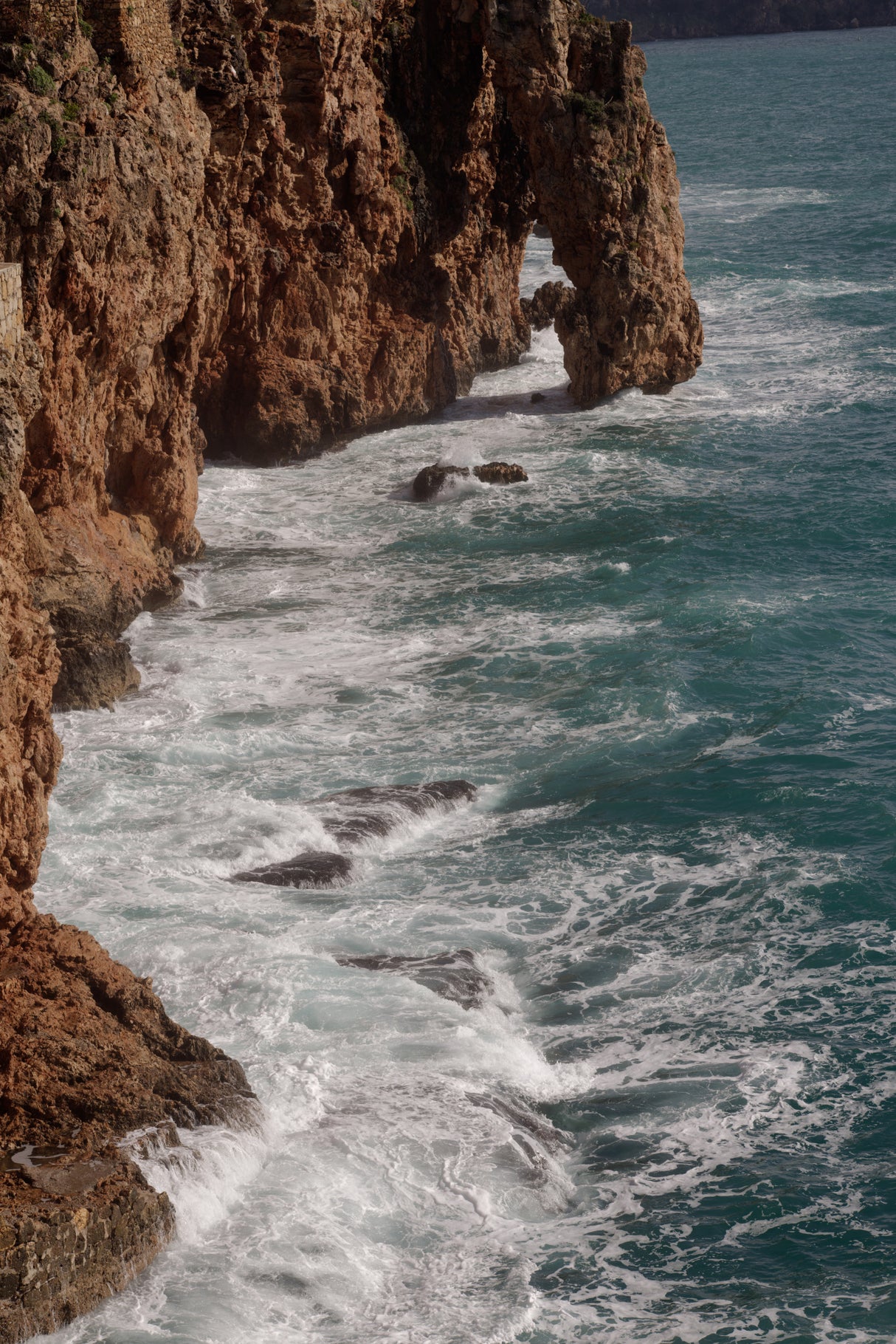 sea waves and rocks Poster och Canvastavla