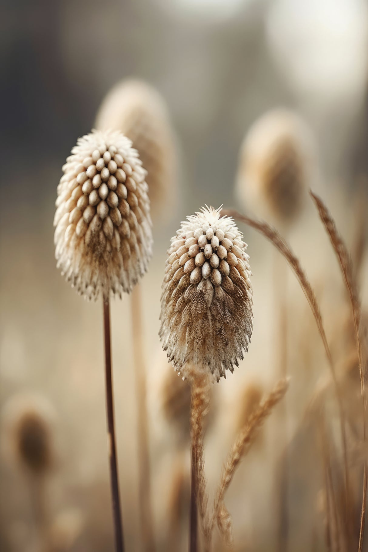 Pastel Nature Detail No 2 Poster och Canvastavla