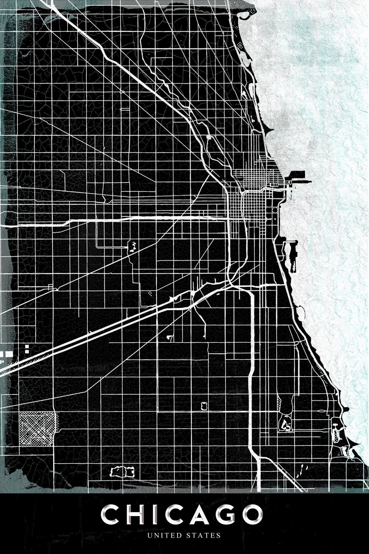 CHICAGO Poster och Canvastavla