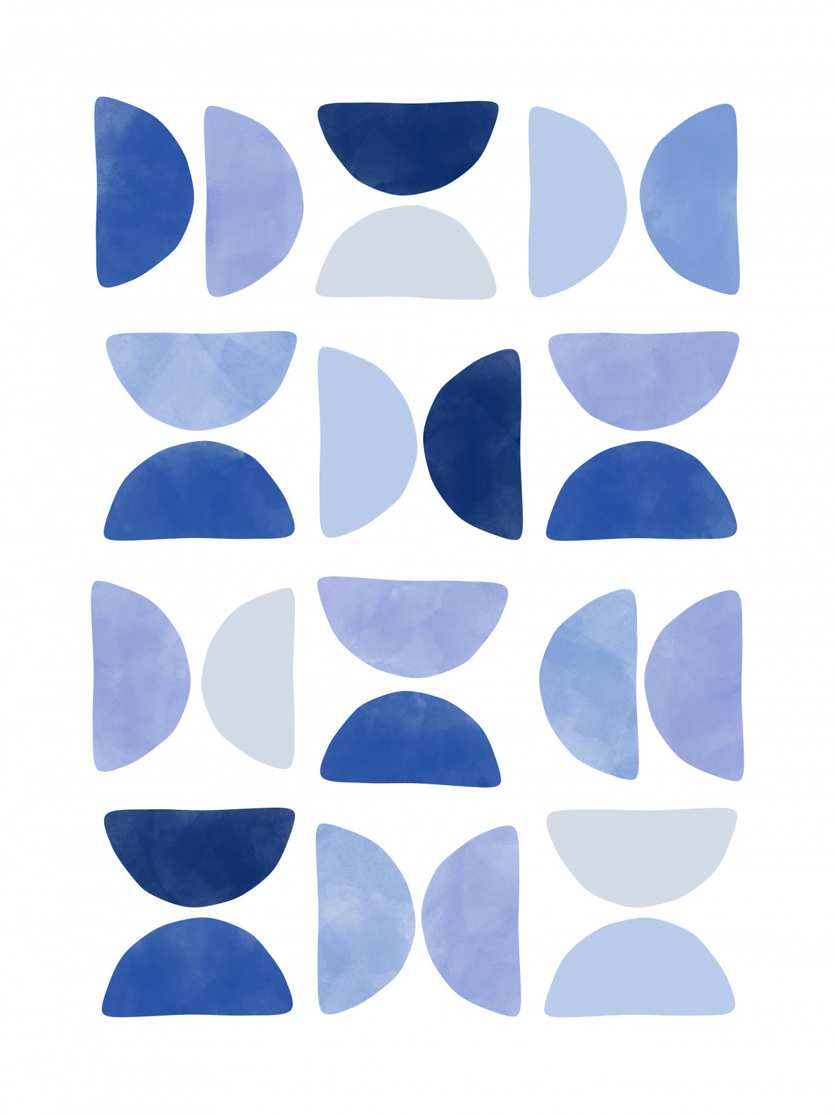 3x4 Aspectratio Indigo64 Poster och Canvastavla