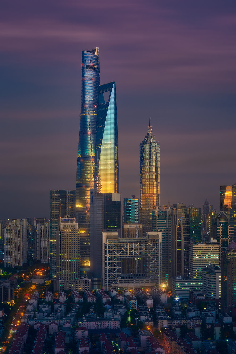 Waking Up Shanghai Poster och Canvastavla