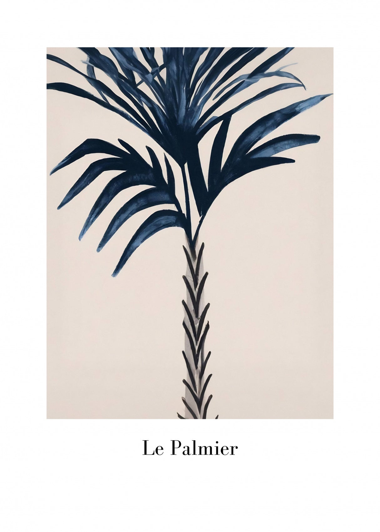 Le Palmier Poster och Canvastavla