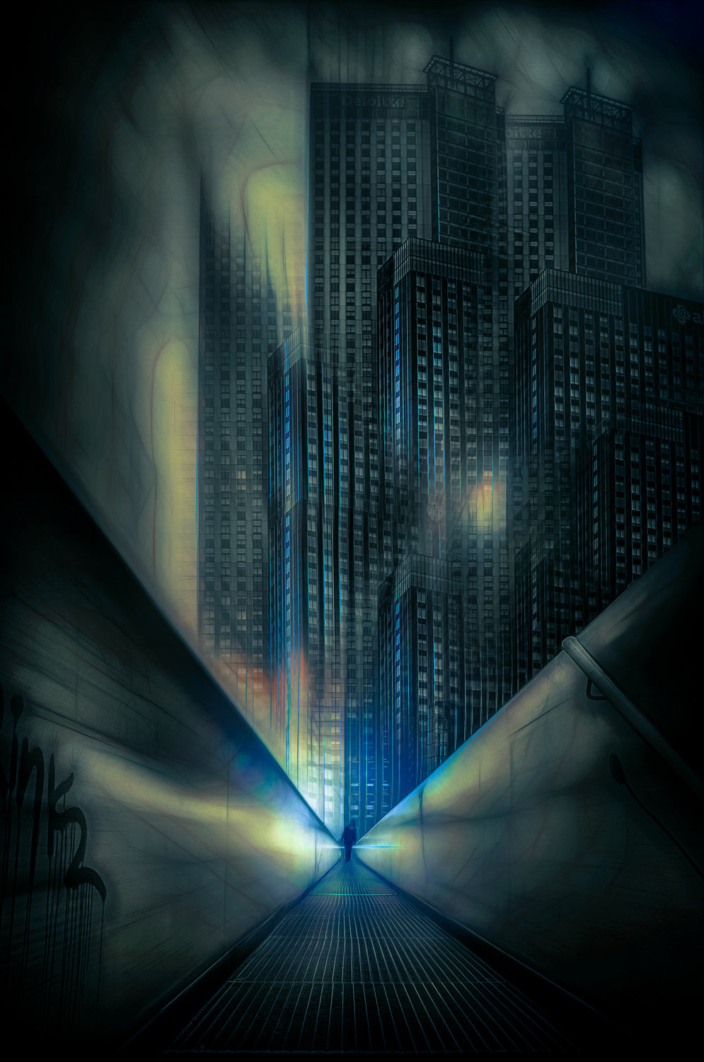 Cold architecture Poster och Canvastavla