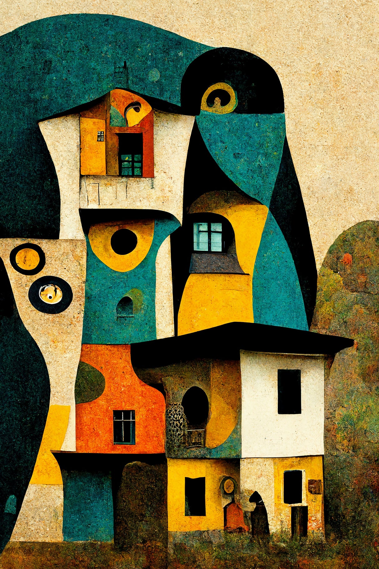The Art House Poster och Canvastavla