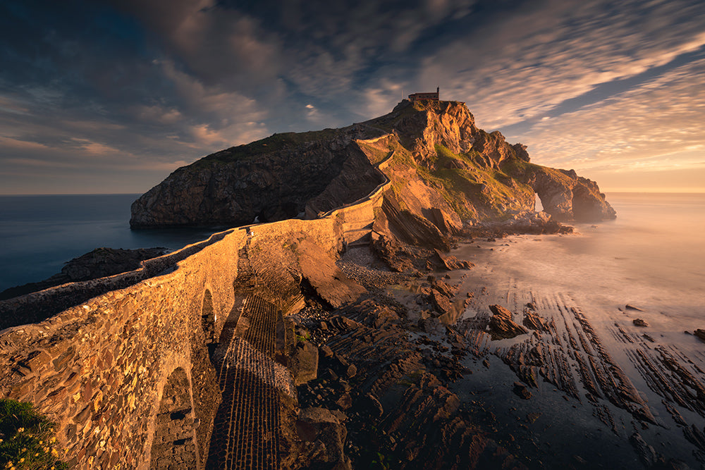 Gaztelugatxe Poster och Canvastavla