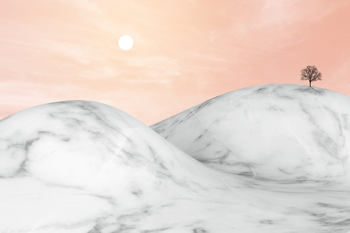 Marble Landscape 08 Poster och Canvastavla