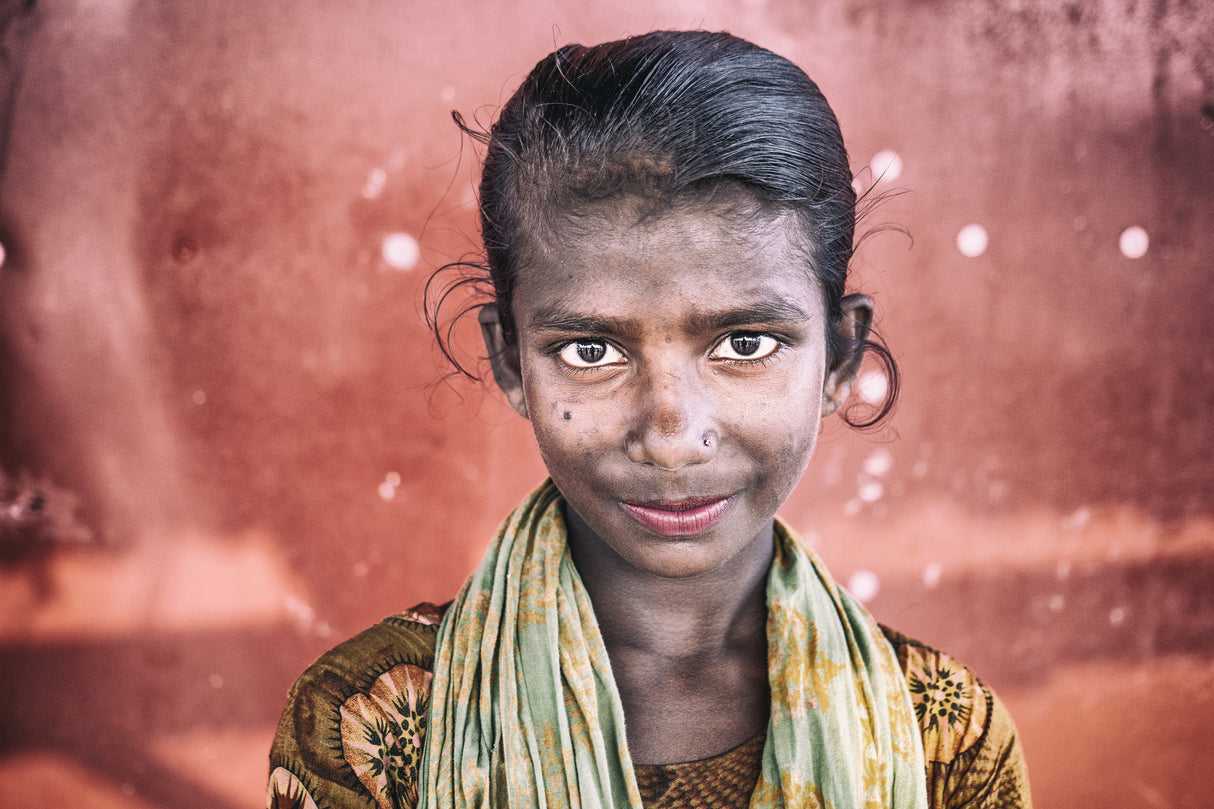 The girl from Manu tribe II Poster och Canvastavla