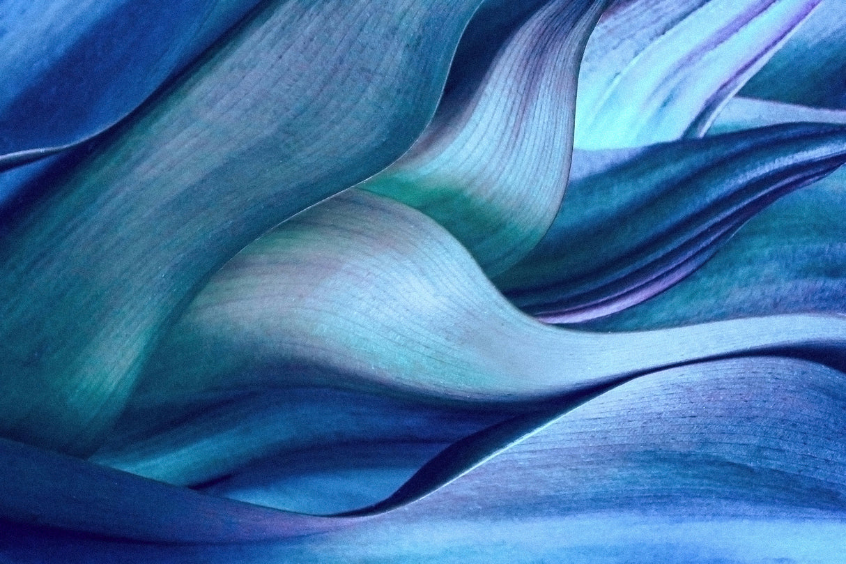 Shades of Blue Poster och Canvastavla