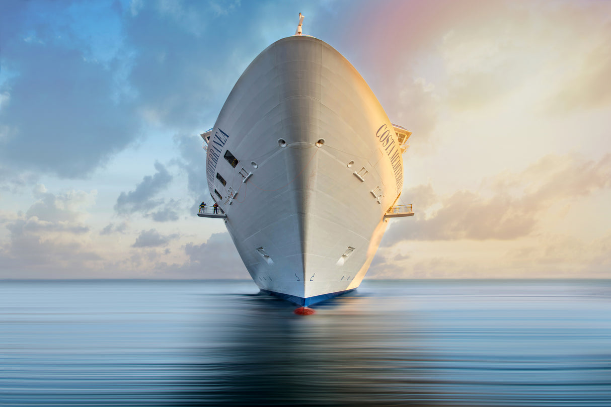 Costa Mediterranea Poster och Canvastavla