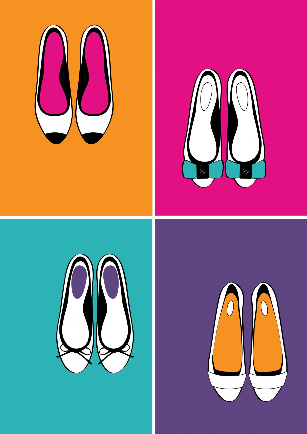 Bold Flats Poster och Canvastavla