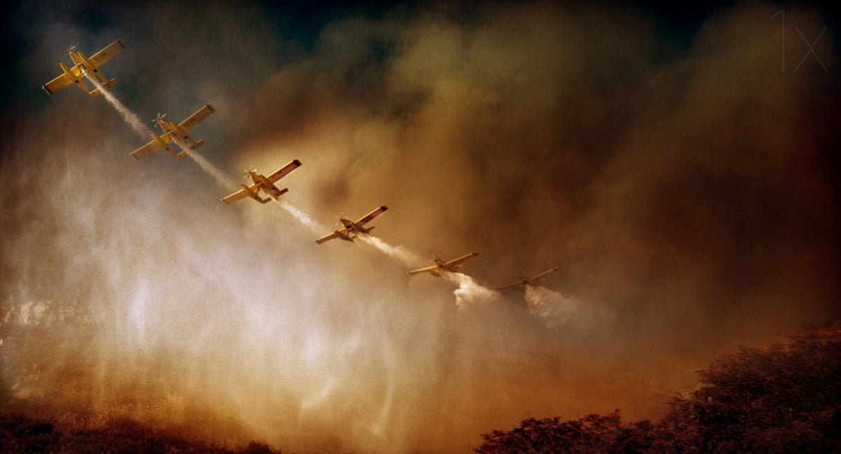 Air Tractor 802 FireBoss Poster och Canvastavla