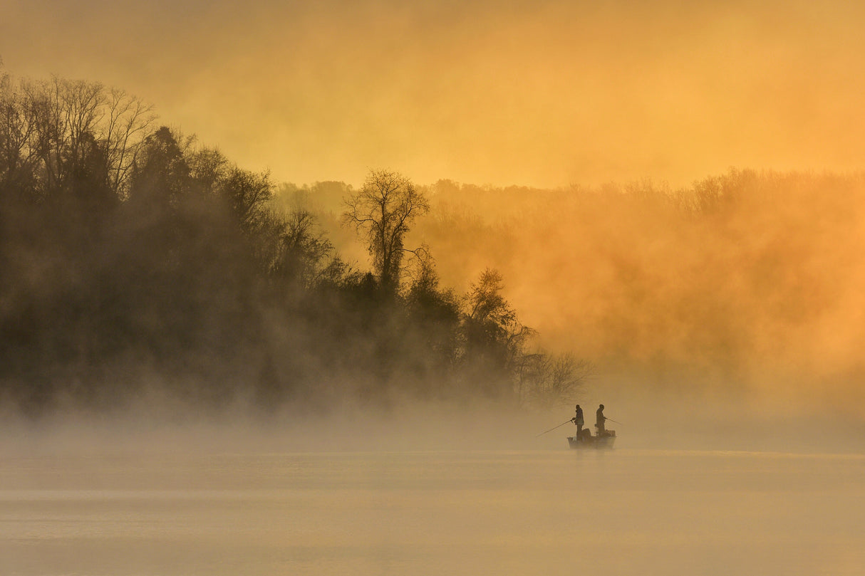 Morning fishing Poster och Canvastavla