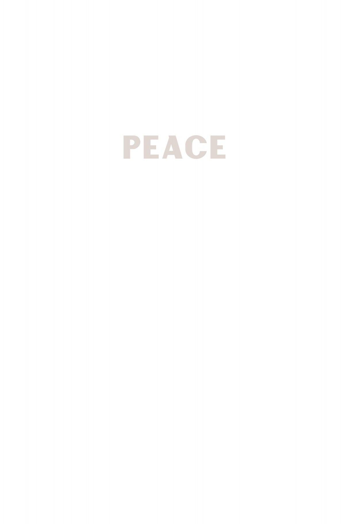 Peace Poster och Canvastavla