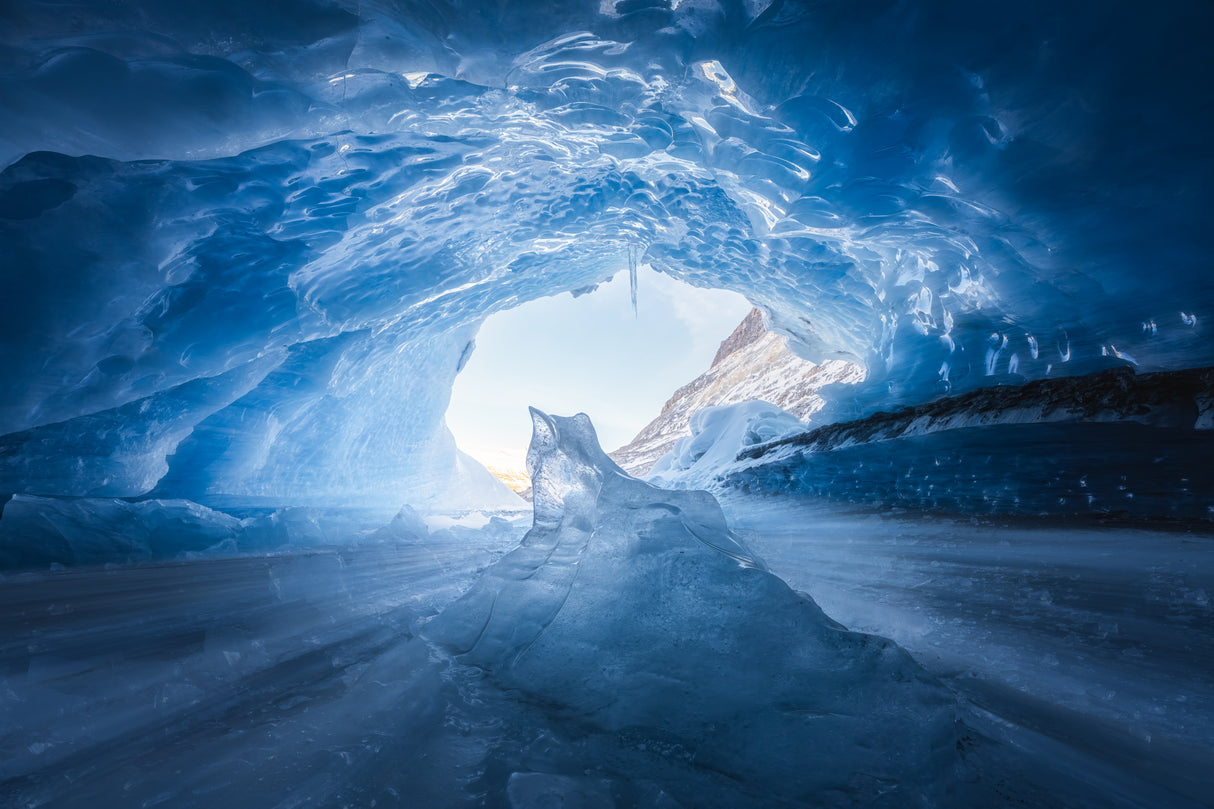 In and Out Glacier Poster och Canvastavla