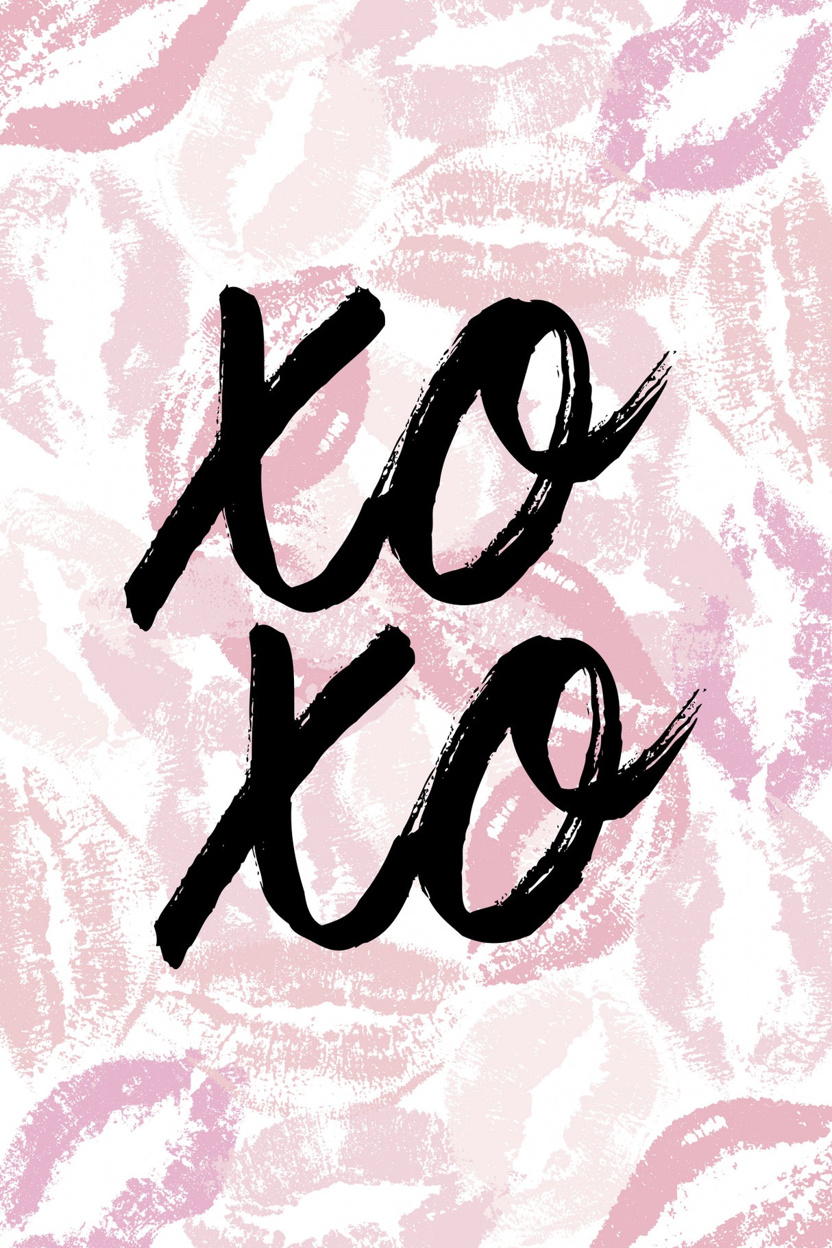 Xoxo Poster och Canvastavla
