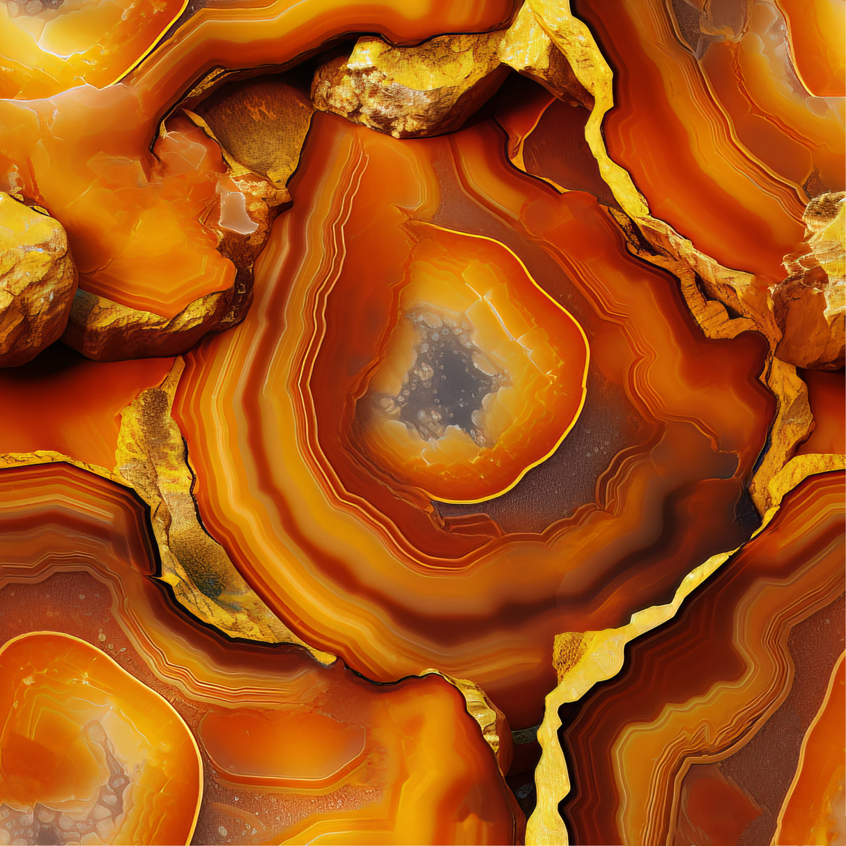 Agate 51 Poster och Canvastavla
