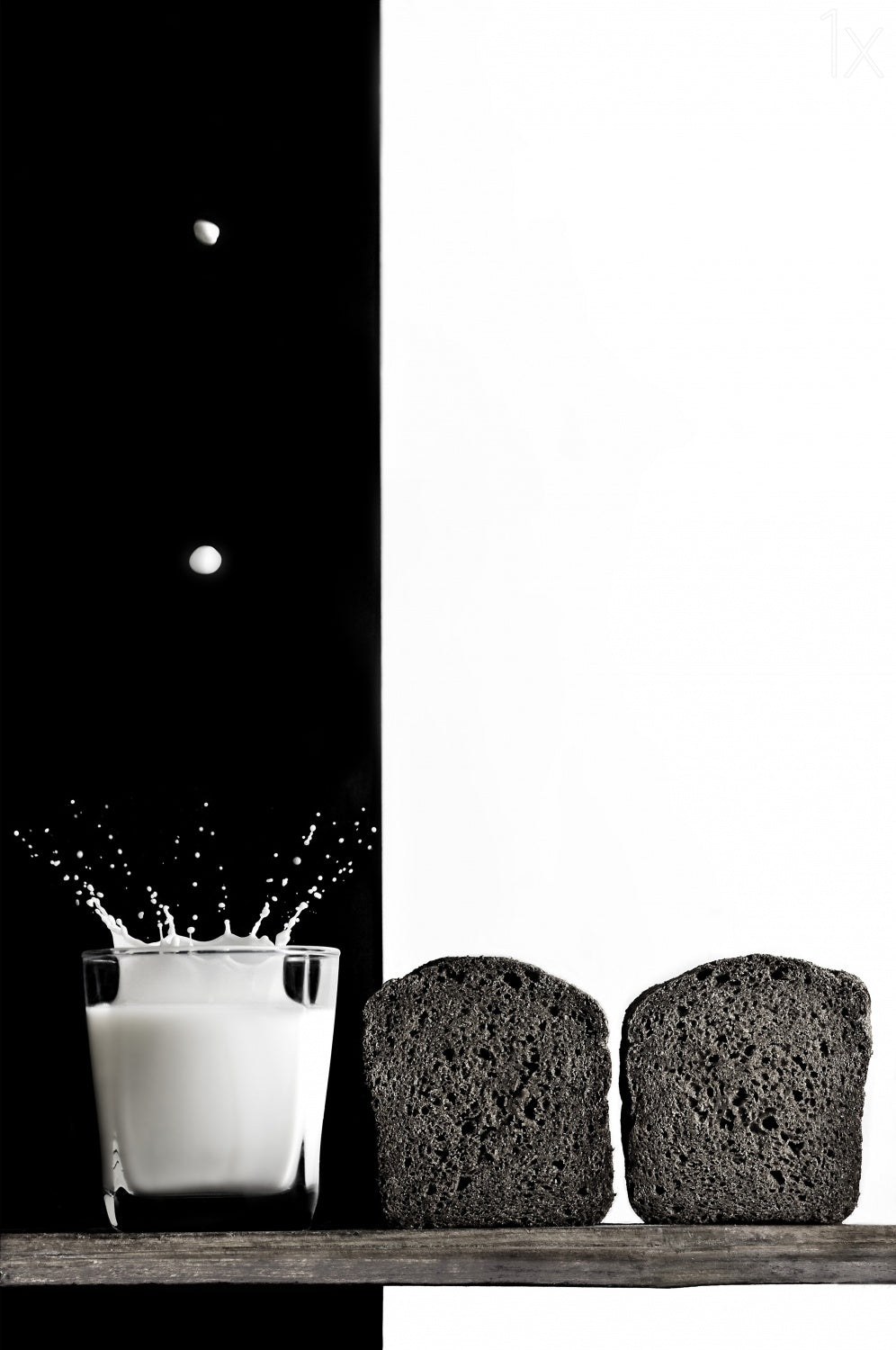 black and white Poster och Canvastavla