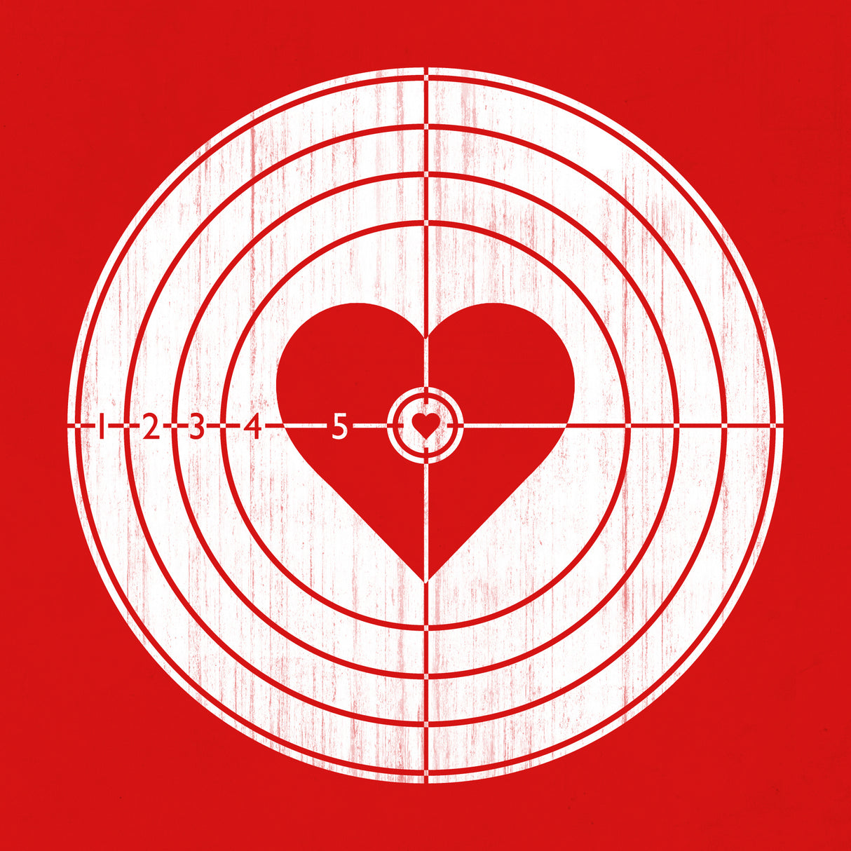 Hit Me In the Heart Poster och Canvastavla