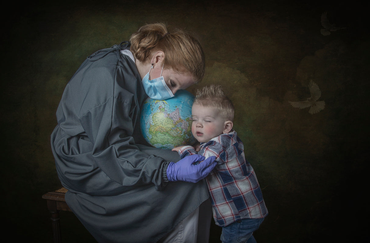 They hope to save the world together Poster och Canvastavla
