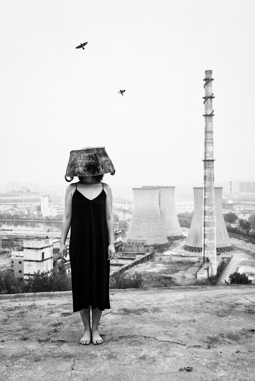 After air pollution Poster och Canvastavla