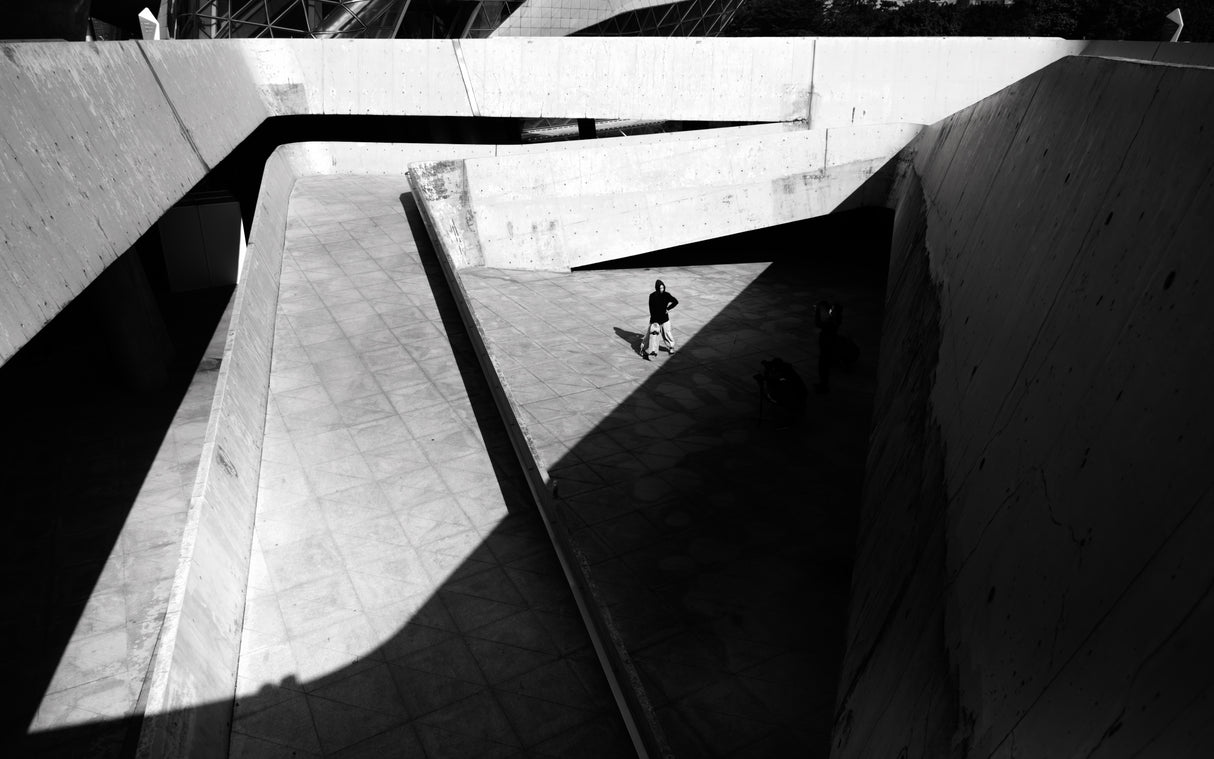 Lonely skater Poster och Canvastavla