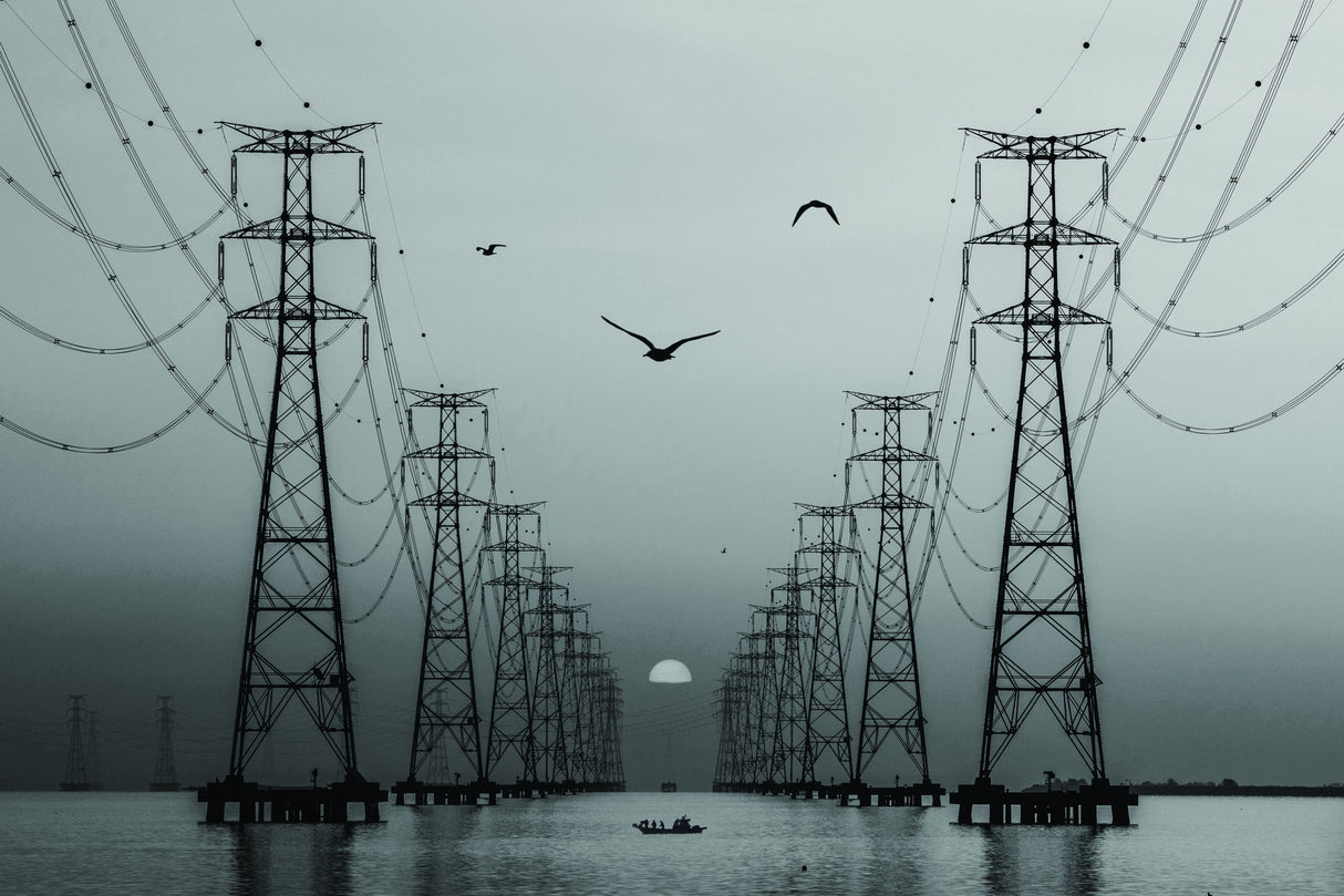 Transmission Line Poster och Canvastavla