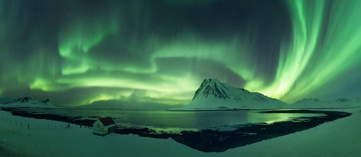 Aurora Borealis Poster och Canvastavla