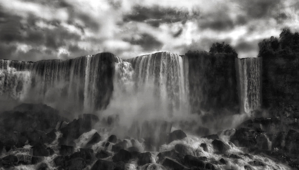 Niagara's Cave of the Winds Poster och Canvastavla