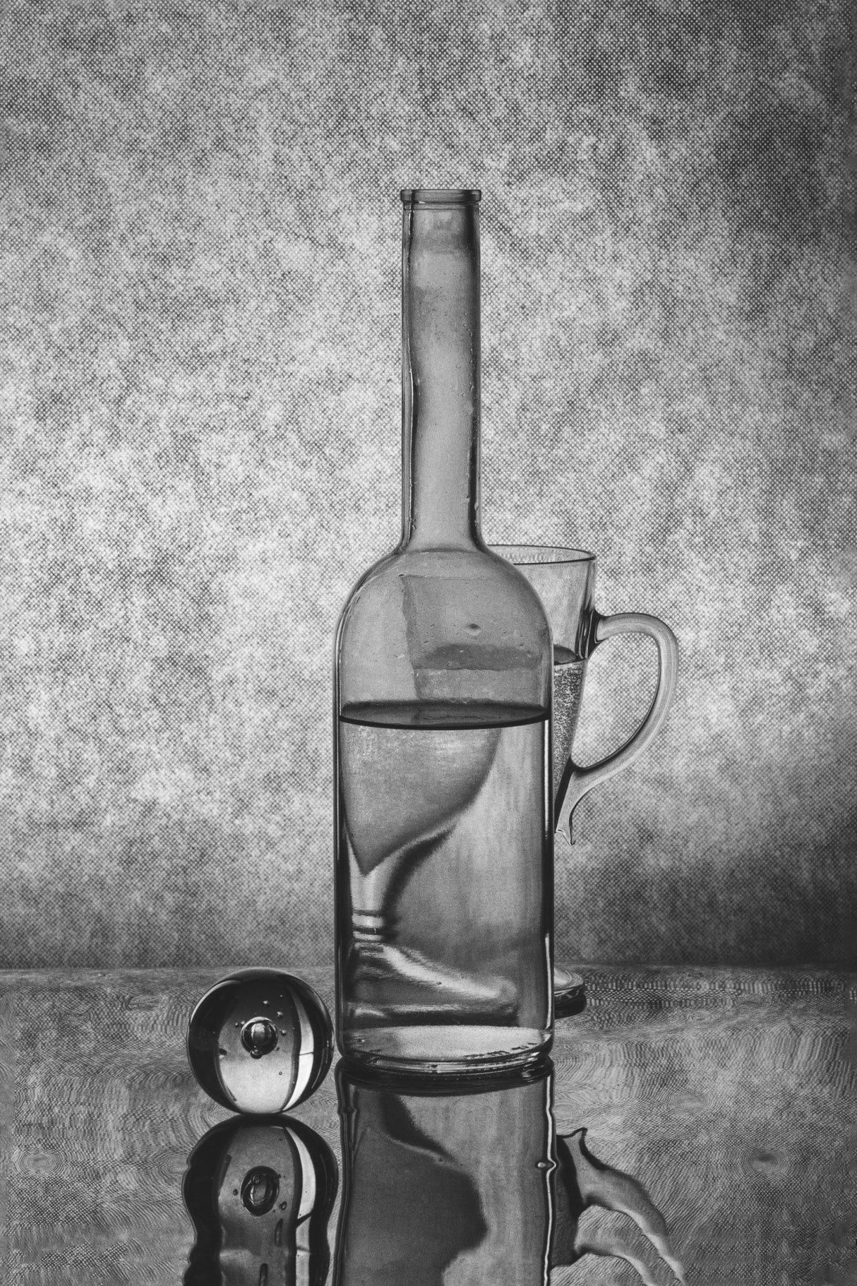 Black and white still life Poster och Canvastavla